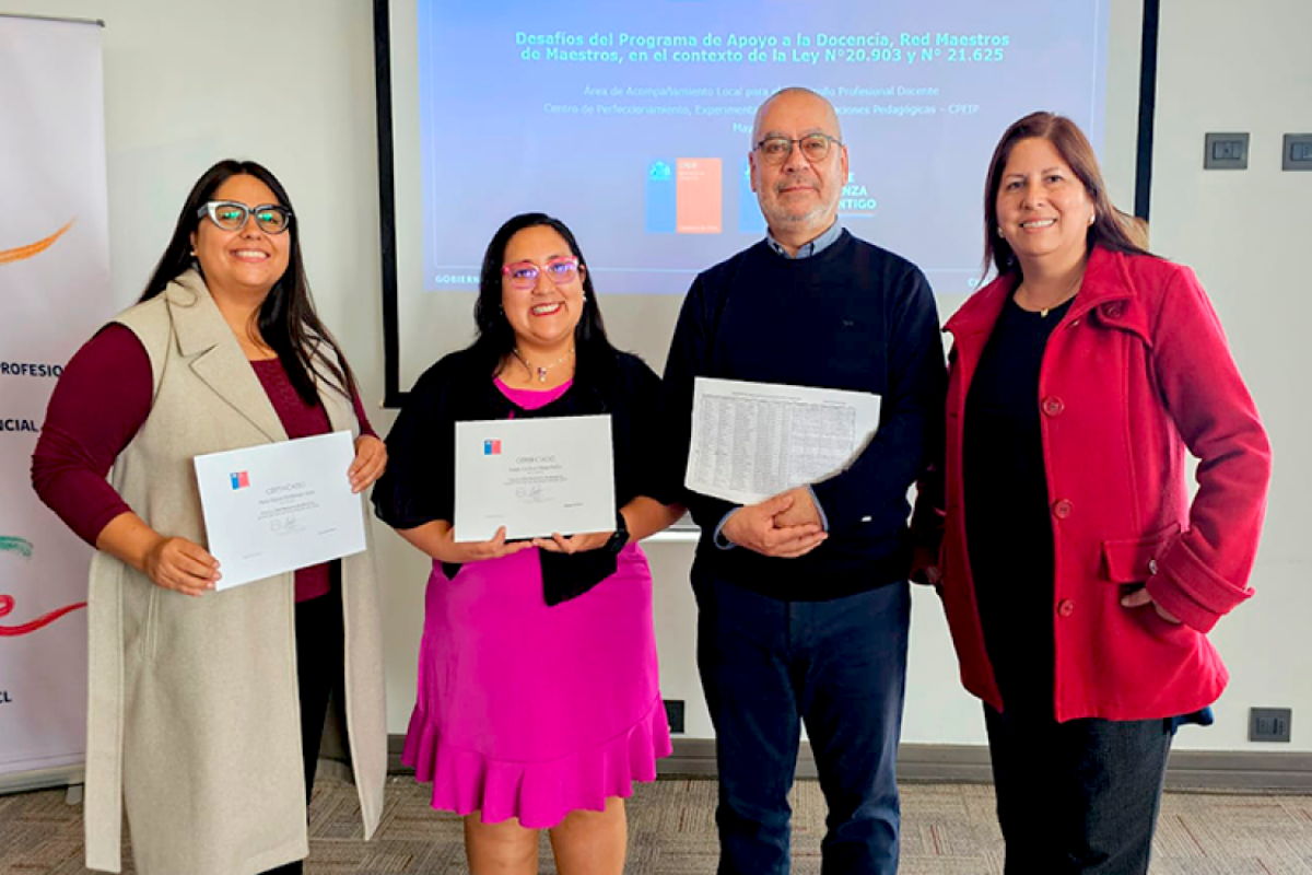 Educadoras salesianas reconocidas por el MINEDUC